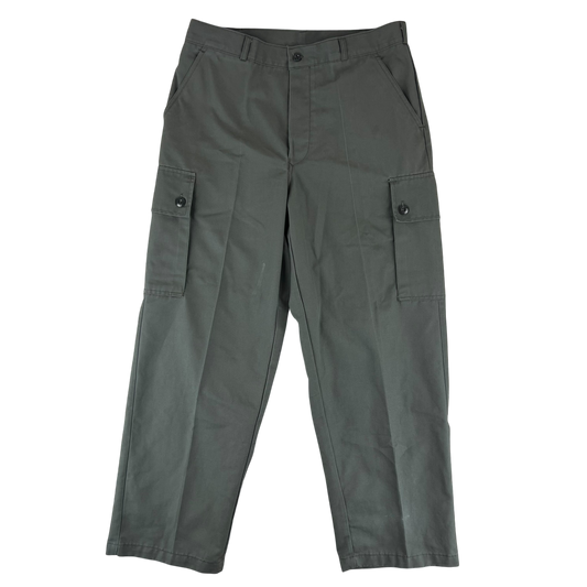 Dutch Air Force Grey Combat Trousers - W35 L30.5