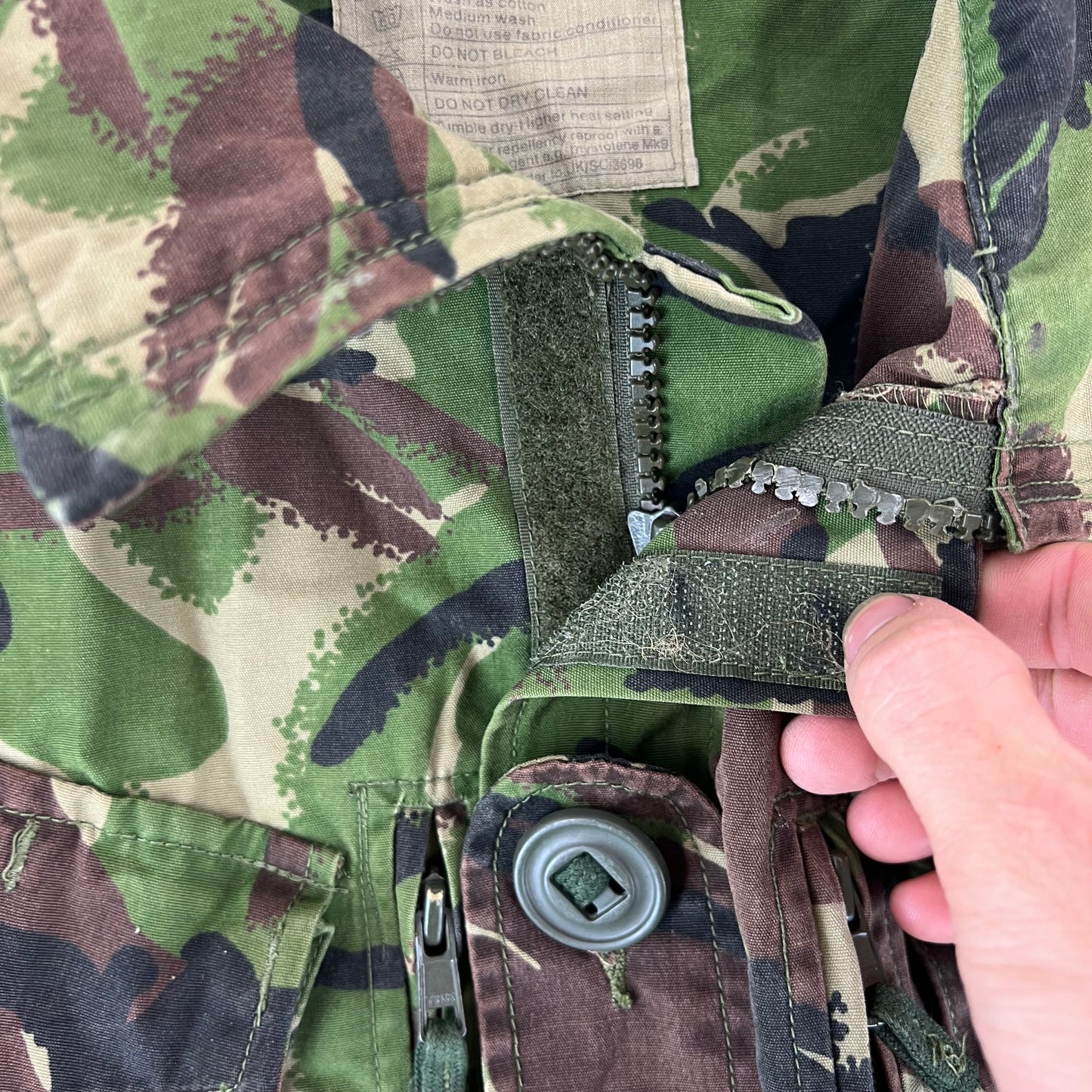 British Army S95 DPM Woodland Camo Field Jacket - Medium 180/96