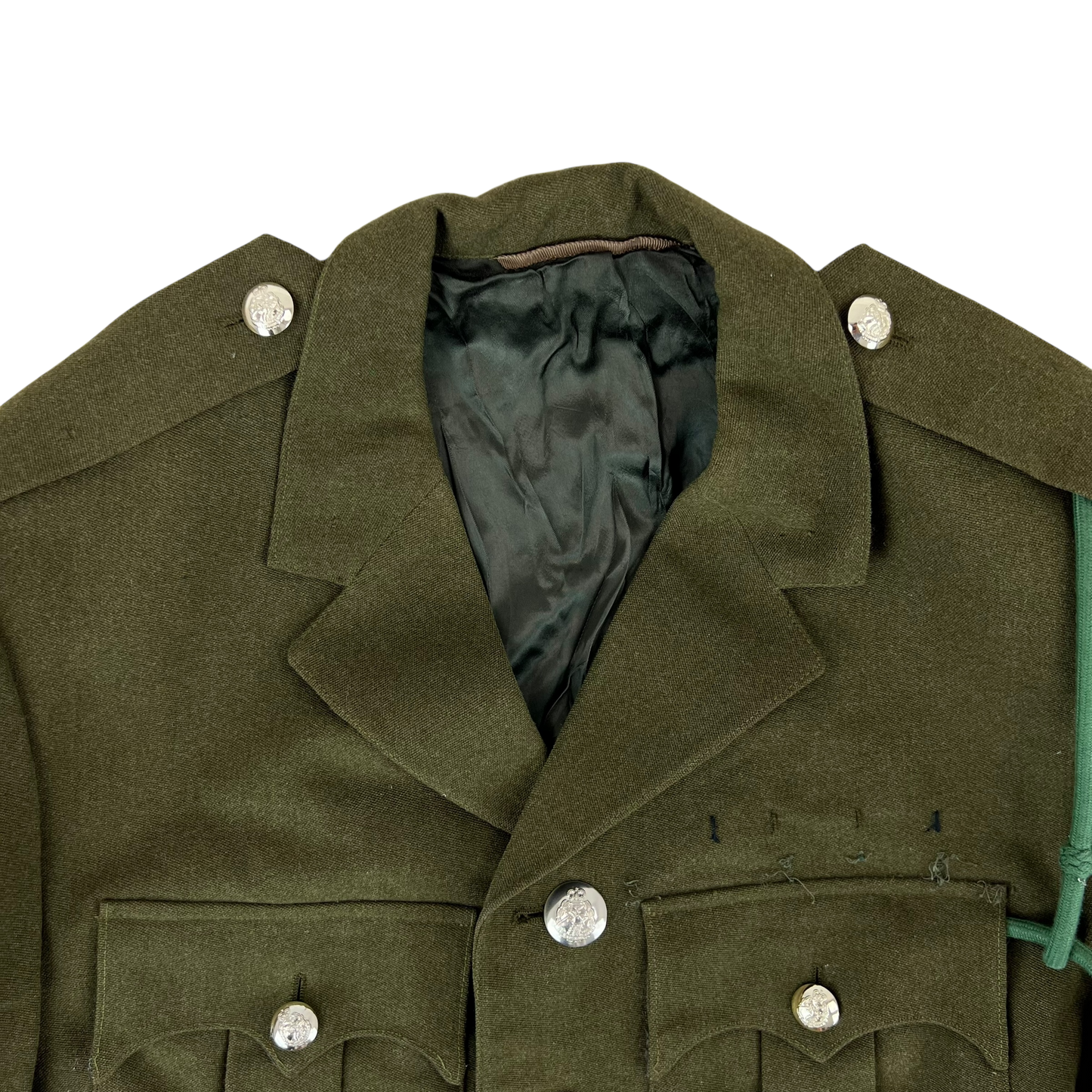British Army 1980 Pattern No. 2 Olive Green Dress Jacket - RADC - Large