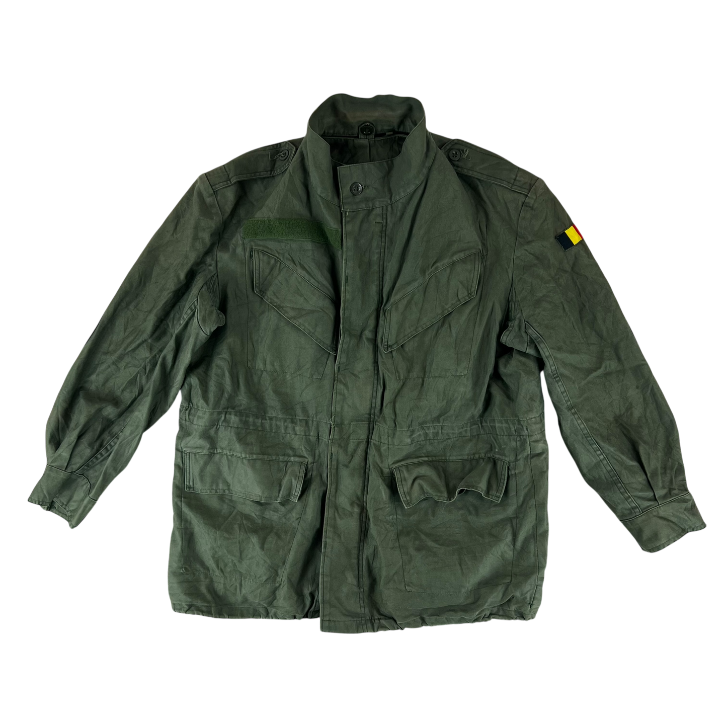 Belgian Army M88 Olive Green Field Jacket - Large