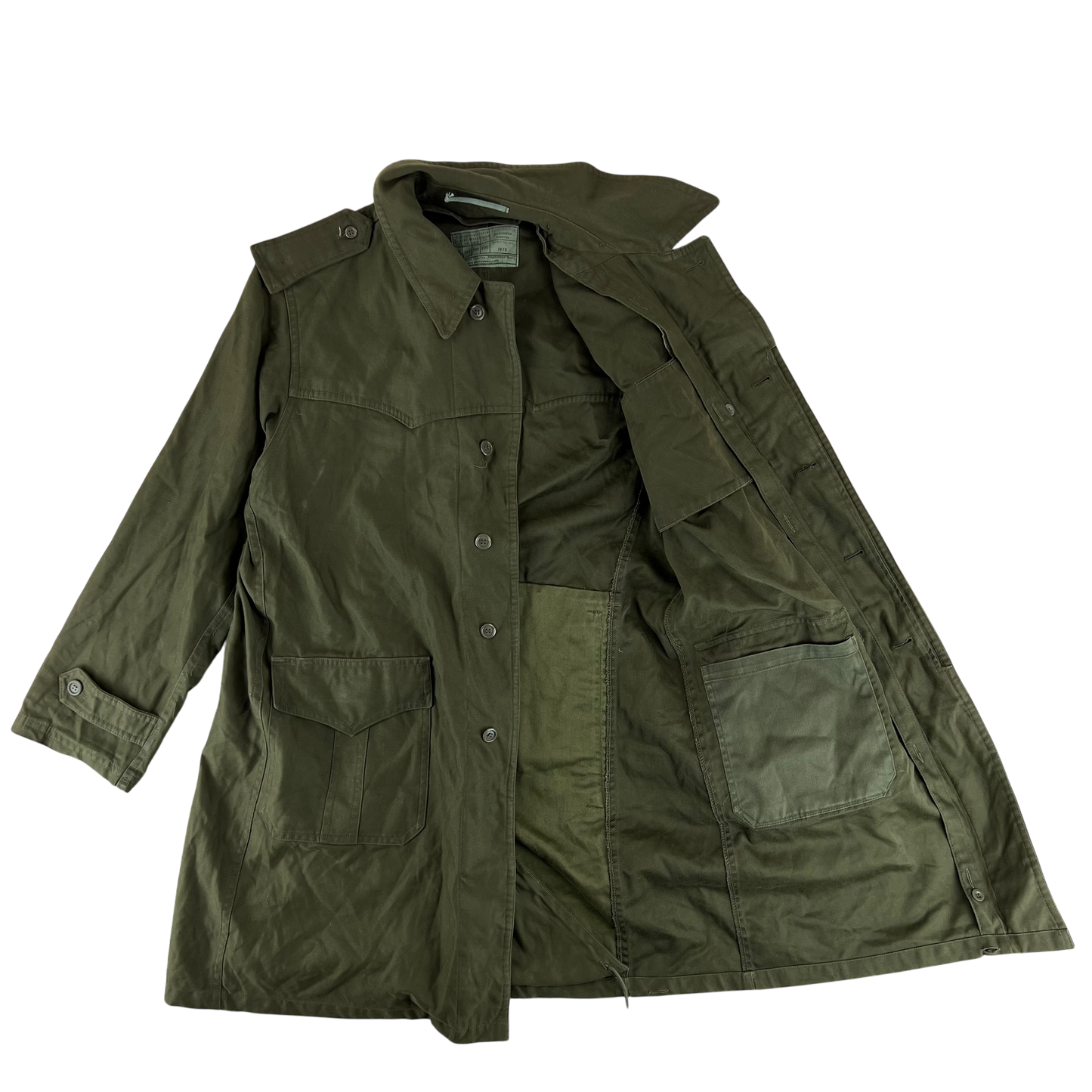 Yugoslav Army M77 Olive Green Parka - X Large