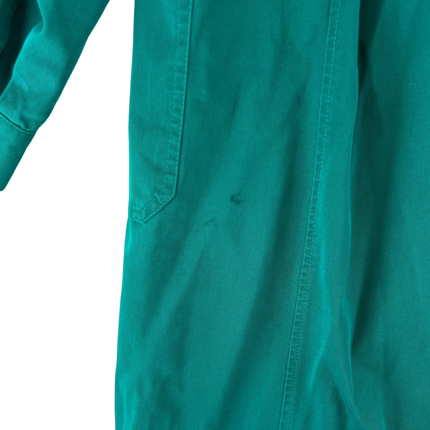 Austrian Army Green Blue Chore Coat - X Large 112-116 III/IV