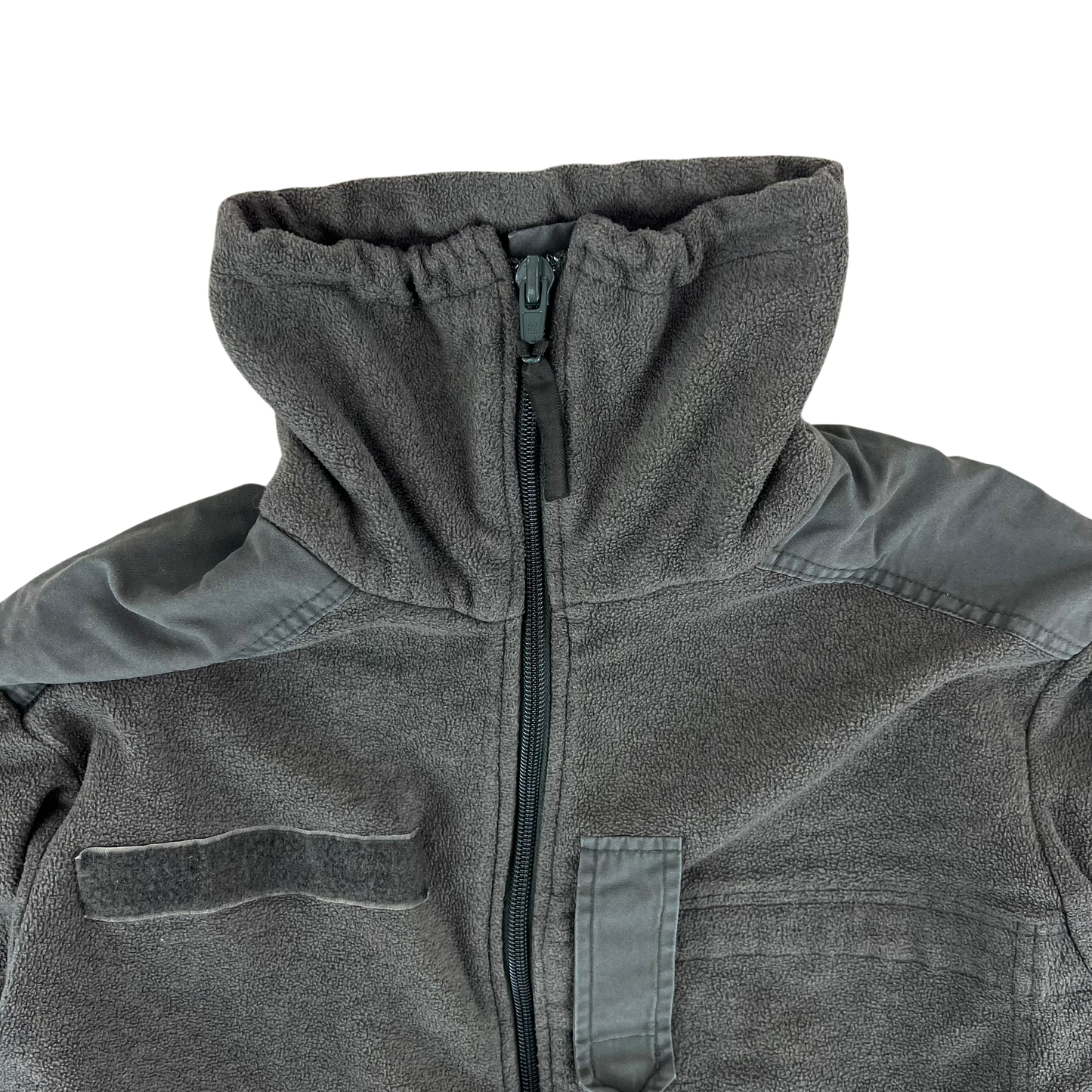 Austrian Army Olive Fleece Cardigan - Small 88-92 III/IV