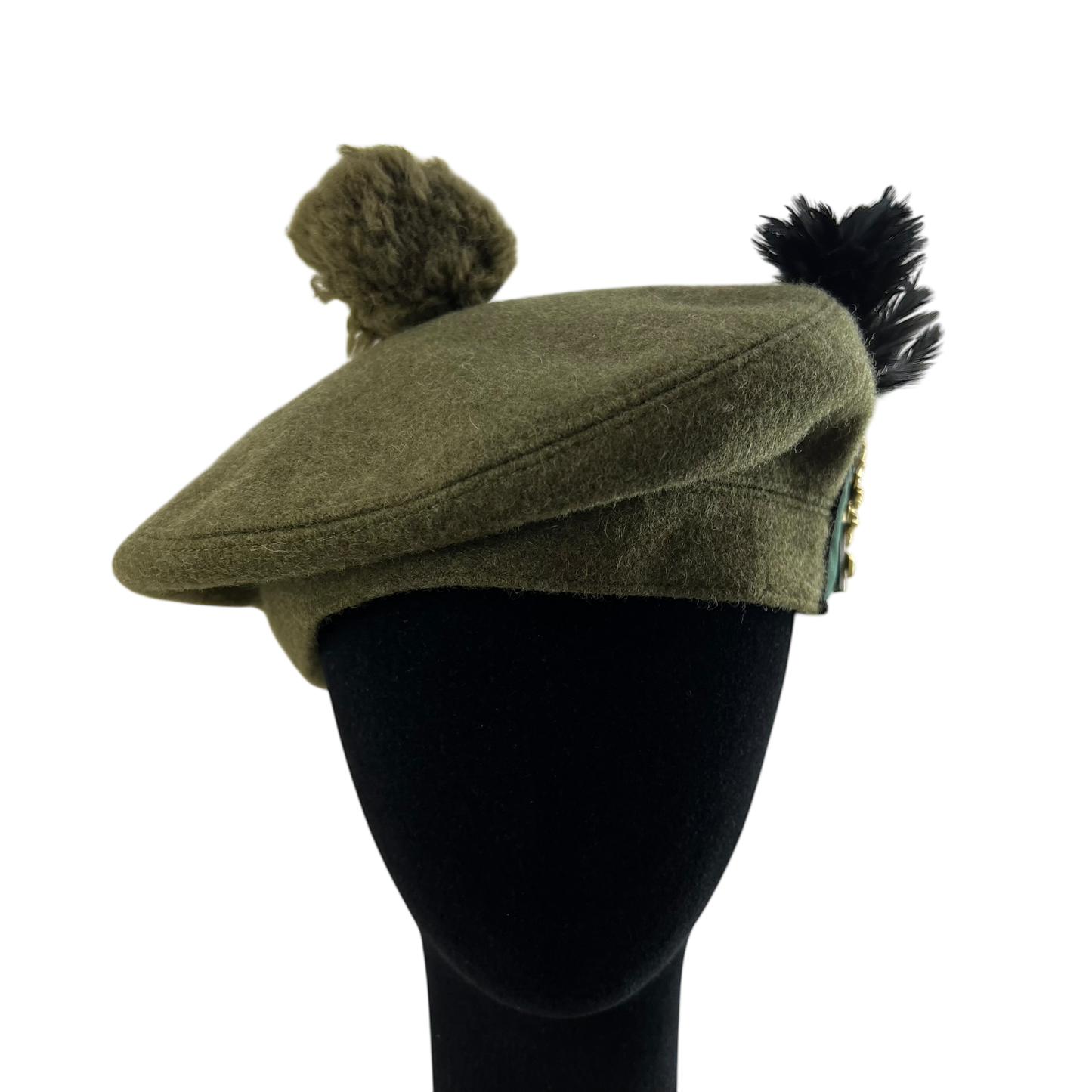 British Army Tam o Shanter w/ Plume - Royal Regiment of Scotland - Large