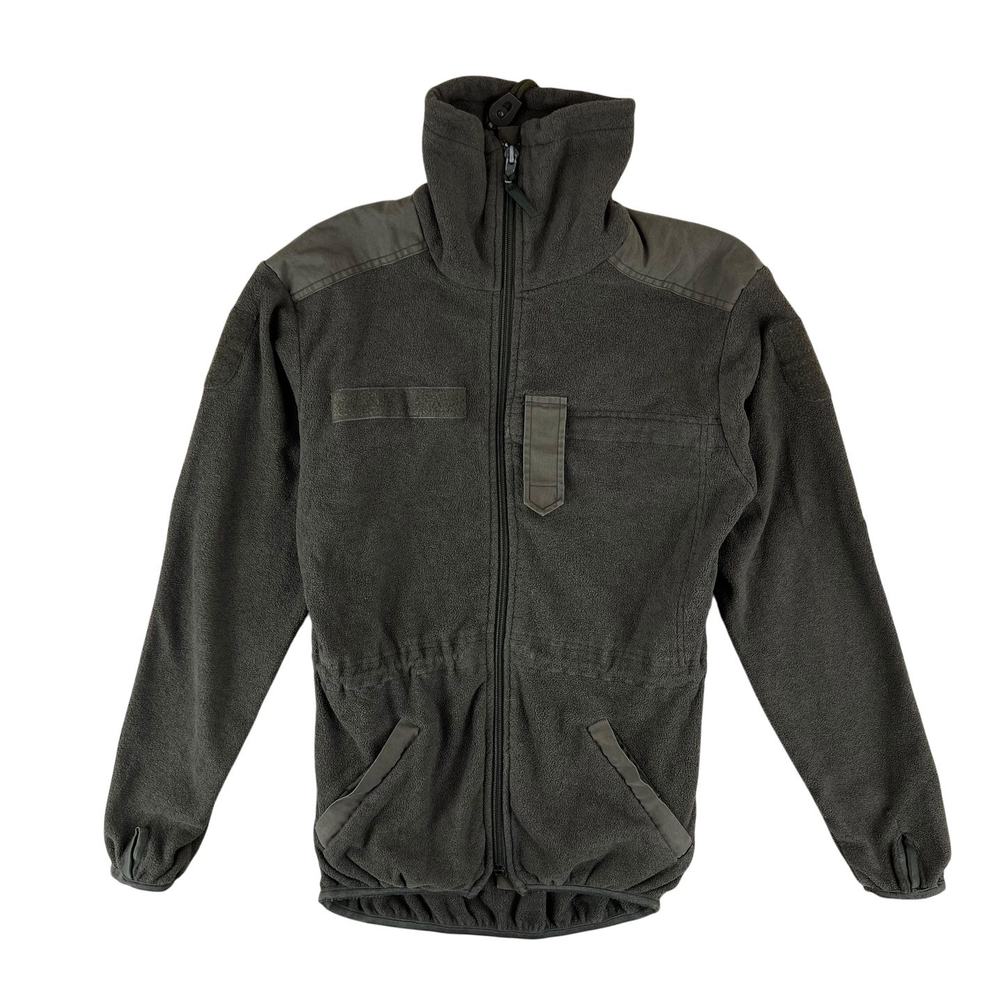 Austrian Army Olive Fleece Cardigan - Small 88-92 V/VI