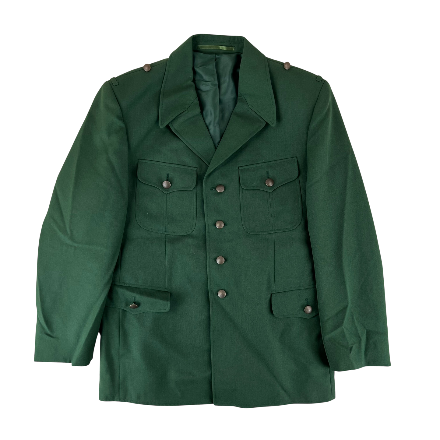 West German Police Green Dress Jacket - Large