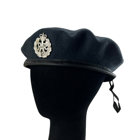 British RAF Beret w/ Badge - Medium 58cm