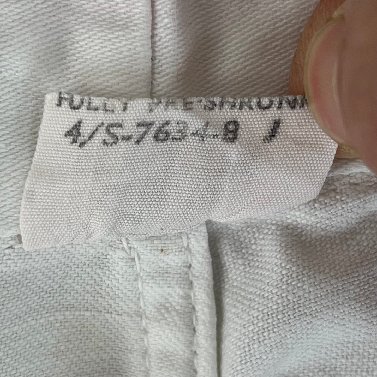 British Merchant Navy 50s Tropical White Shorts - W42