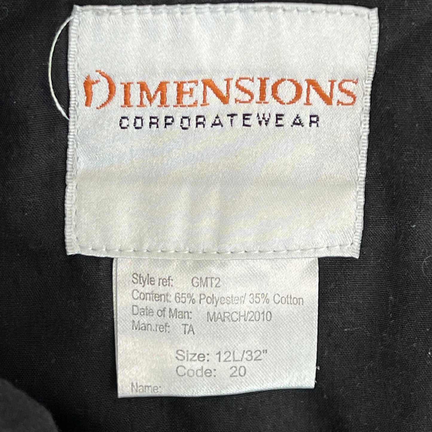 British Police Women's MoD Black Utility Trousers - W32 L31.5