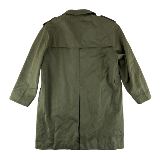 Spanish Army 80s Green Trenchcoat - Large