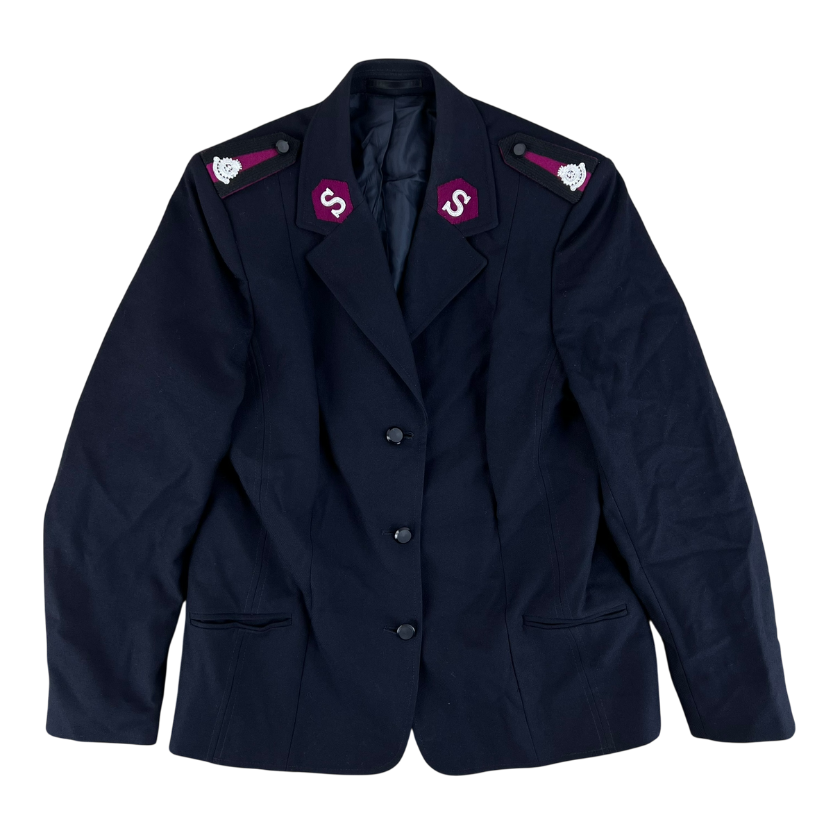 British Salvation Army Women's Ceremonial Dress Jacket - Medium