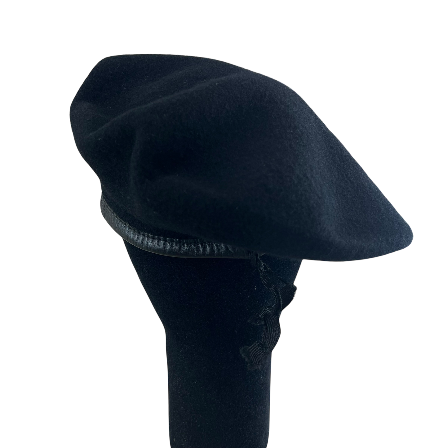 Finnish Navy M91 Black Beret - Medium 57cm