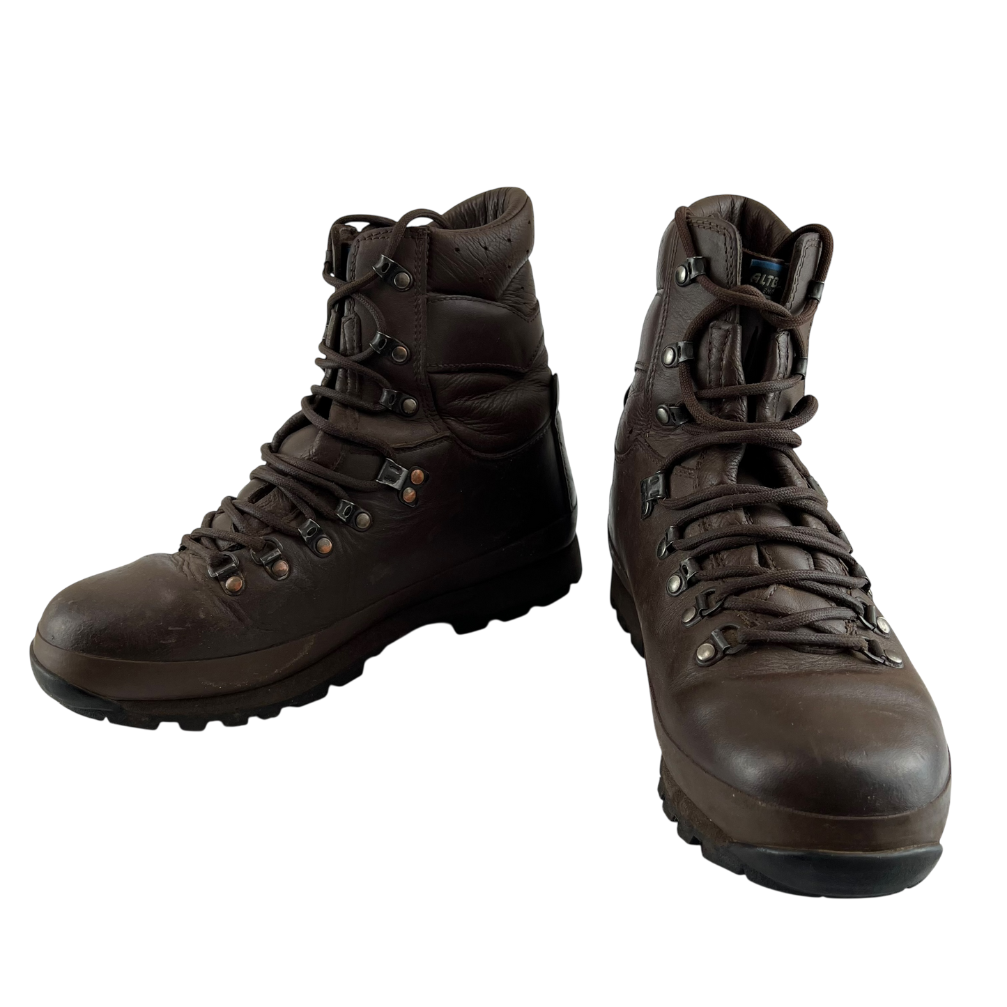 British Army Altberg Defender Brown Combat Boots - Size 8M