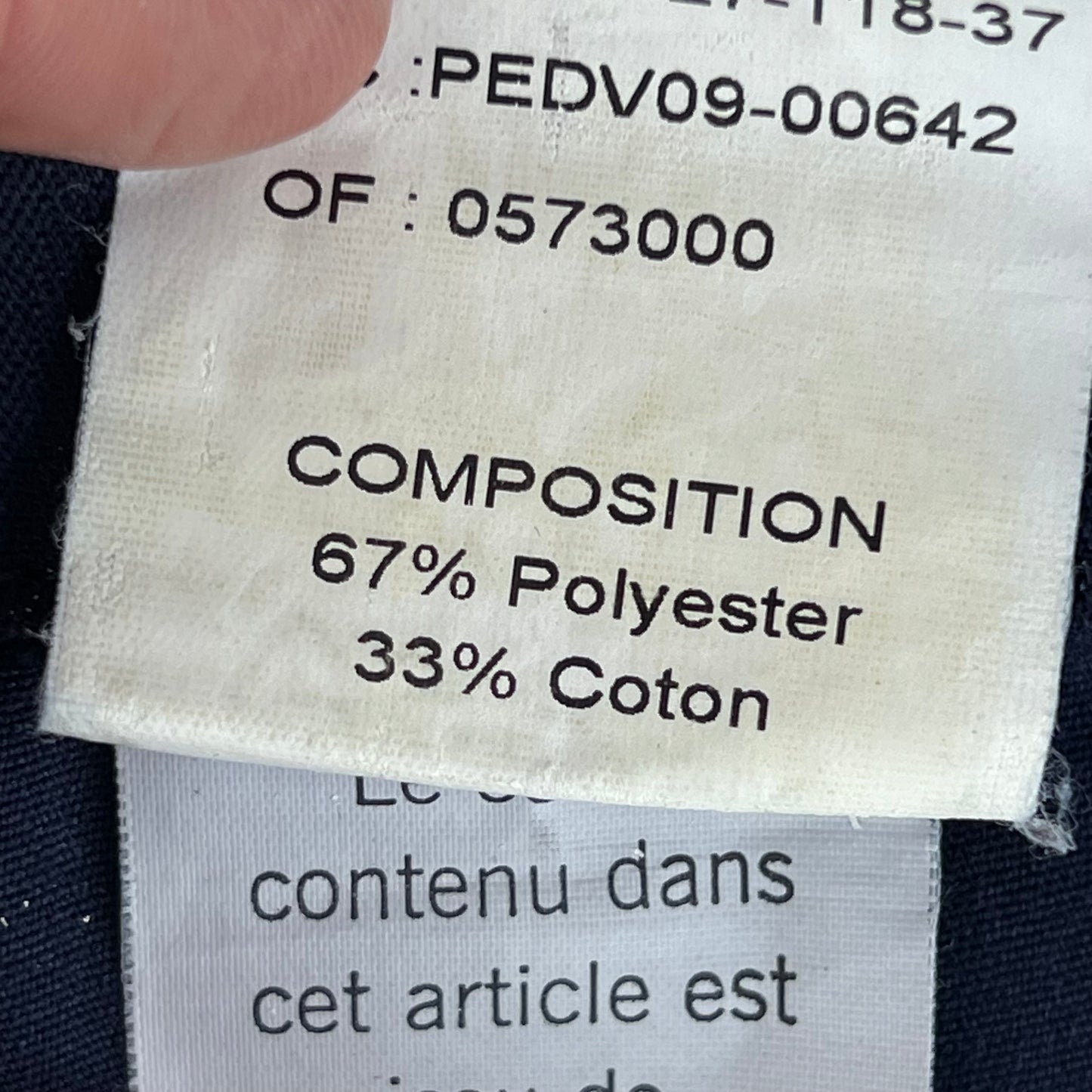 French Army Military Police Herringbone Jacket - Large