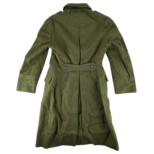 Romanian People's Army 80's Khaki Wool Greatcoat - Medium