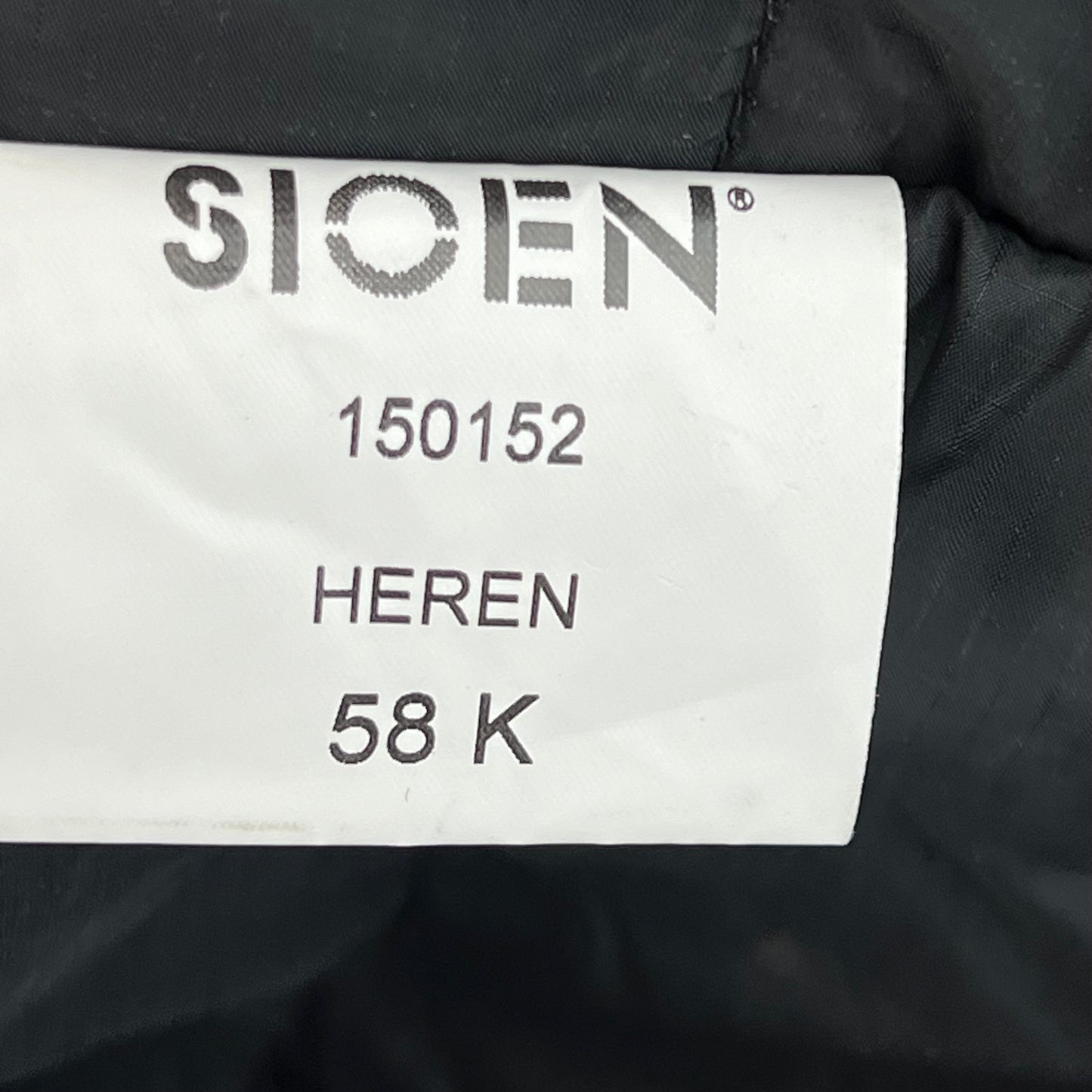 Dutch Army MoD Black Cold Weather Jacket / Jacket Liner - X Large