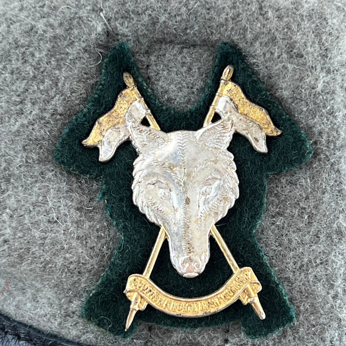 British Army Beret - Scottish and North Irish Yeomanry - Medium