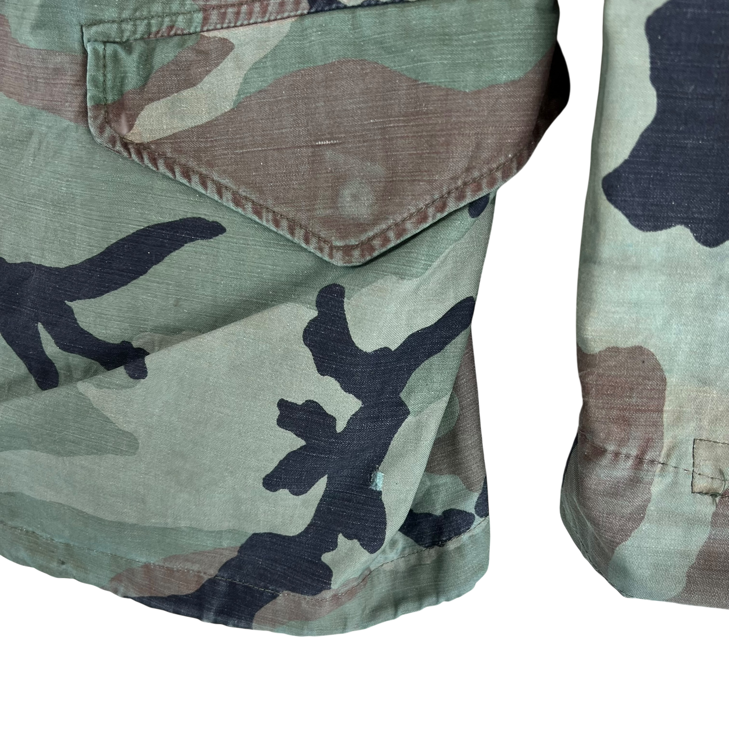 US Army M81 Woodland Camo M65 Cold Weather Field Coat - X Large