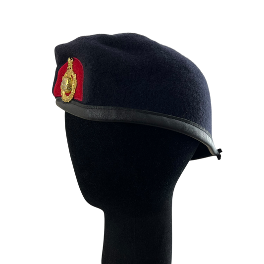 British Royal Marines Beret w/ Badge - Cadets - Medium 57cm