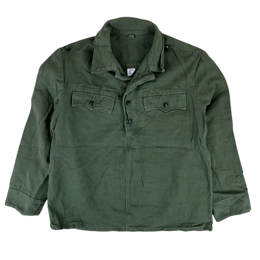 Bulgarian People's Army Cotton Olive Green Cossack Shirt - Large