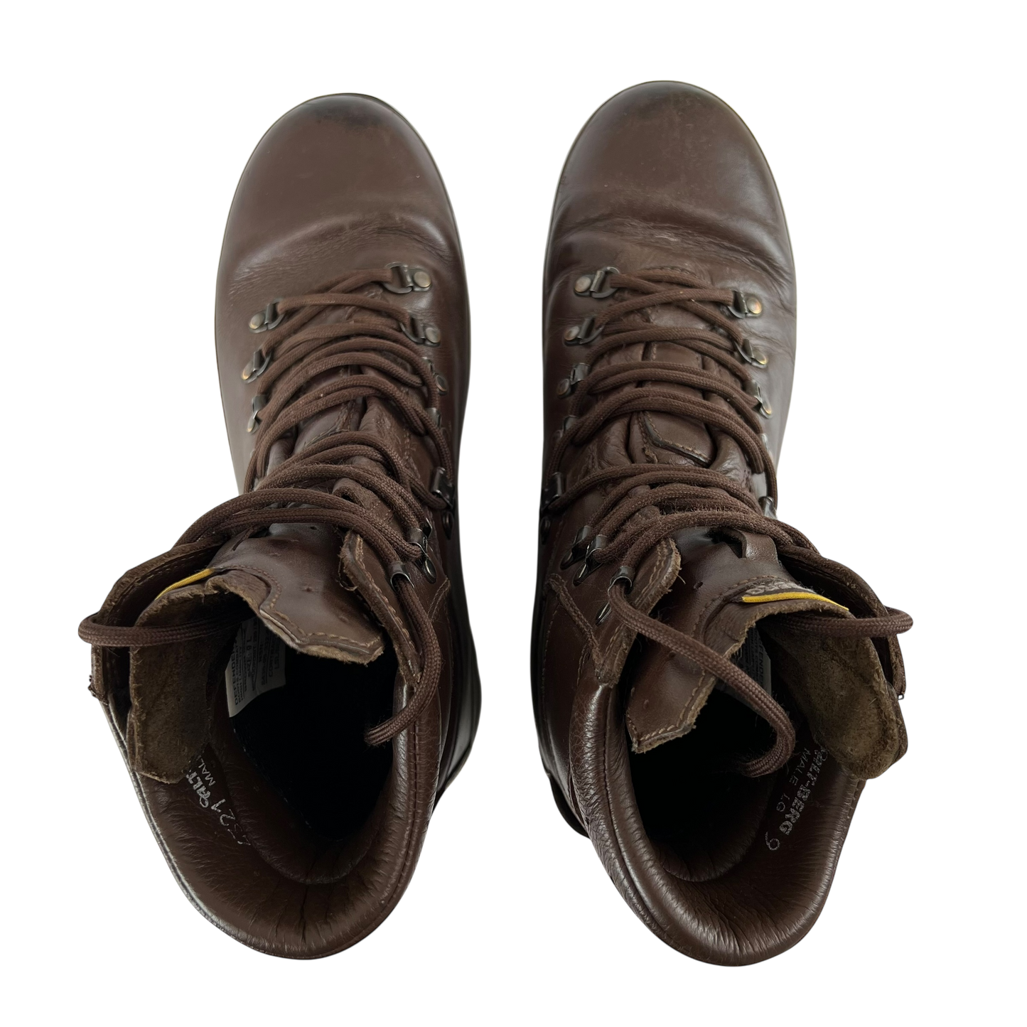 British Army Altberg Defender Brown Combat Boots - Size 9L