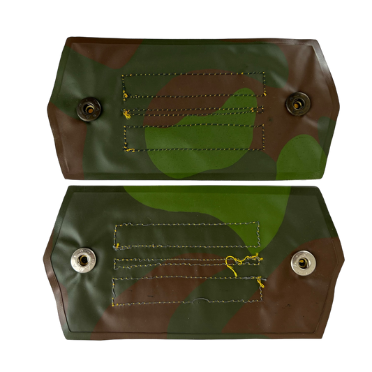Finnish Army M91 Camo Pair of Captain Rank Cuff Tabs