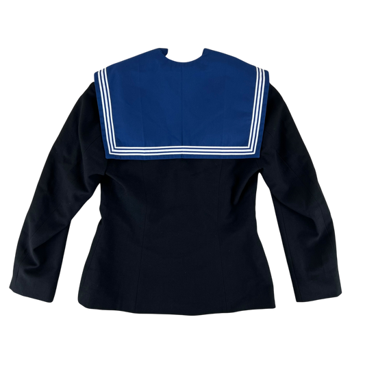 British Royal Navy Women's Class II Jumper Sailor's Top - Small 88RP