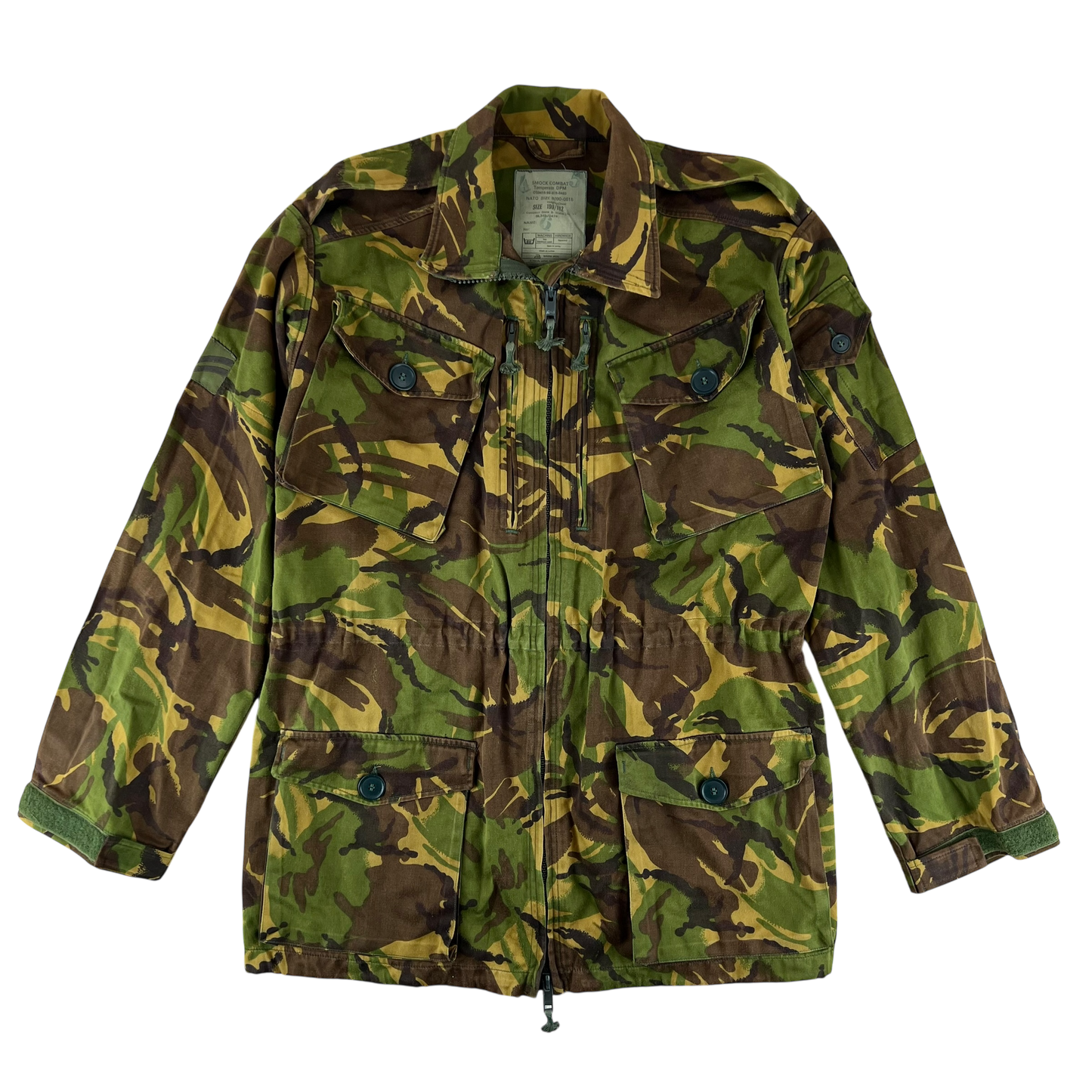 British Army 84 Pattern Woodland DPM Camo Combat Smock - Large 190/112