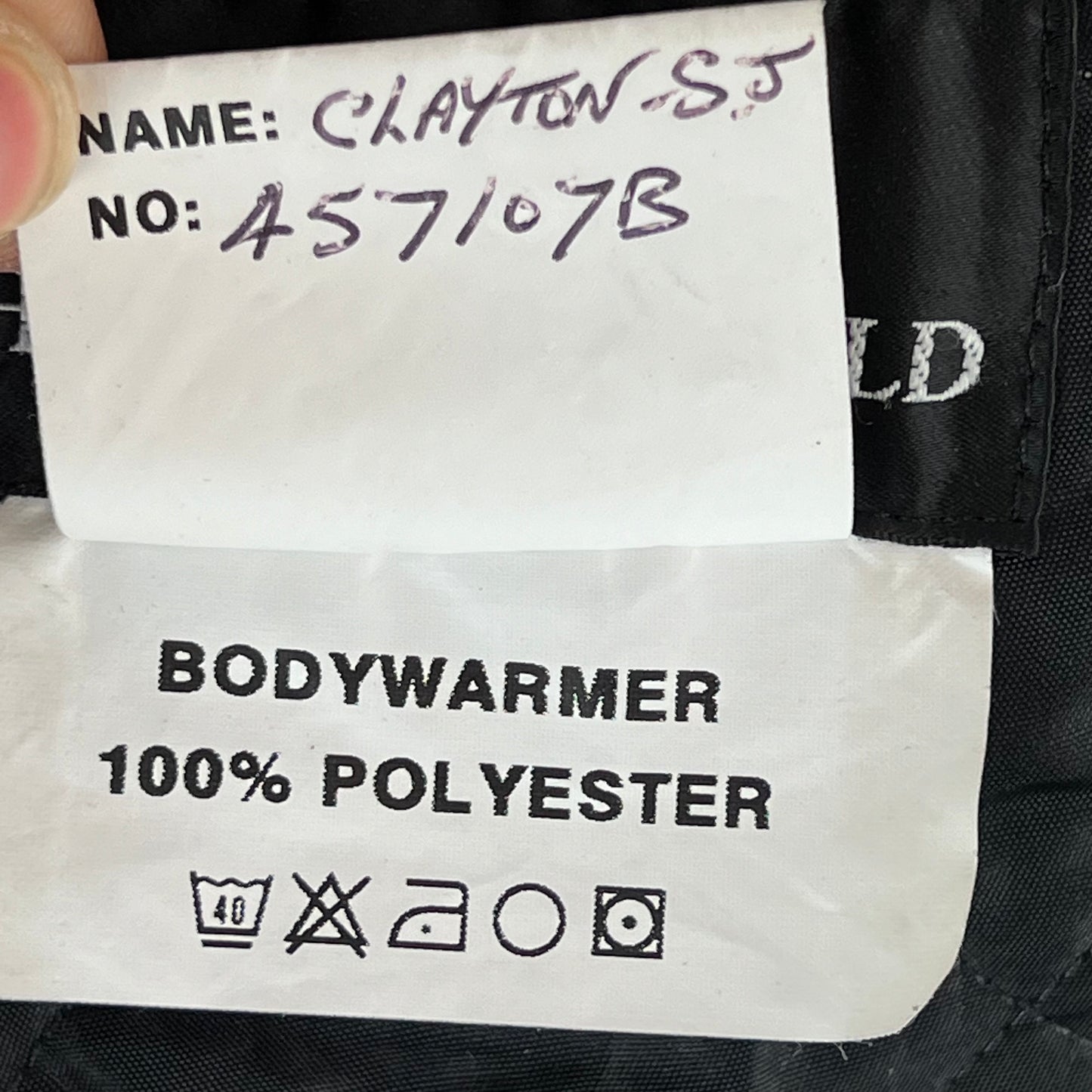 British Police / MoD Jacket Liner - Medium