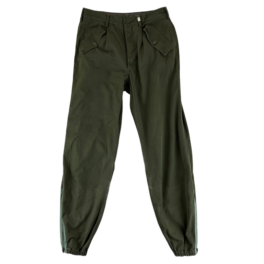 Italian Army Olive Drab Roma 75 Trousers - W30 L33.5