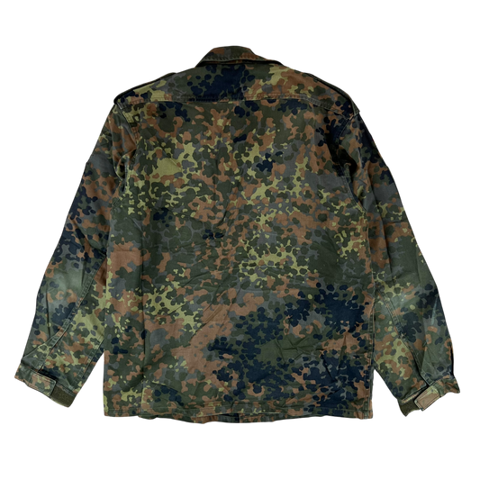 German Army Flecktarn Camouflage Long Sleeve Field Shirt - Large GrNr8
