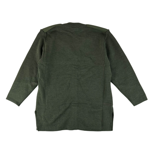 British Army Women's Olive Green Cardigan - Medium 100cm