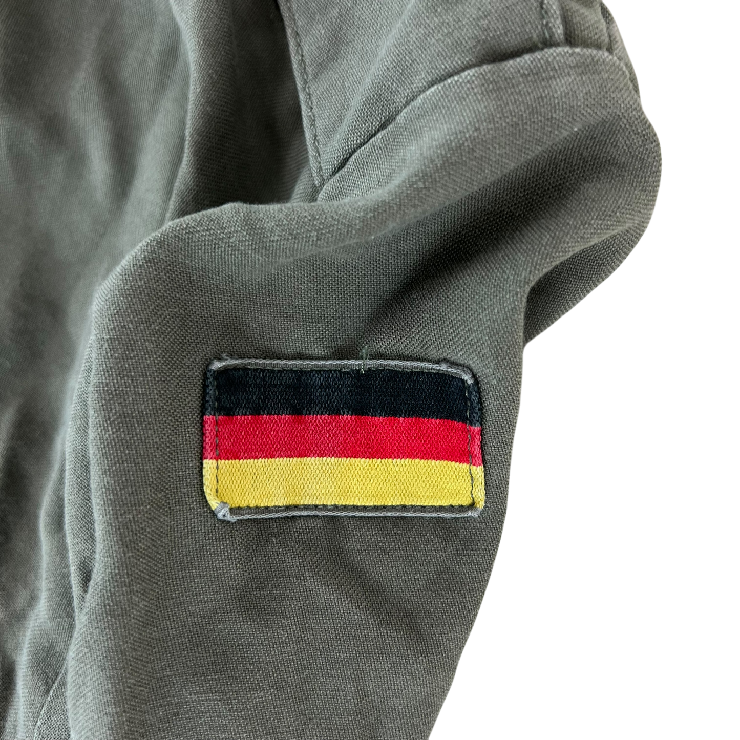 German Army Olive Green Long Sleeve Field Shirt - Medium Regular