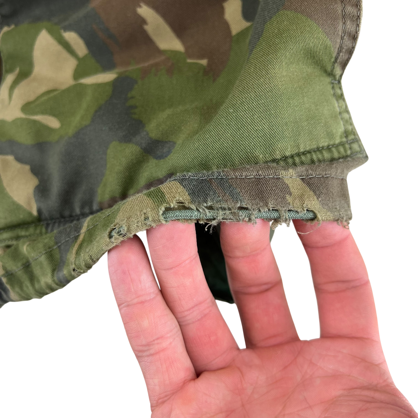 Dutch Army M93 DPM Woodland Camouflage Combat Jacket w/ Waterproof Liner - Large
