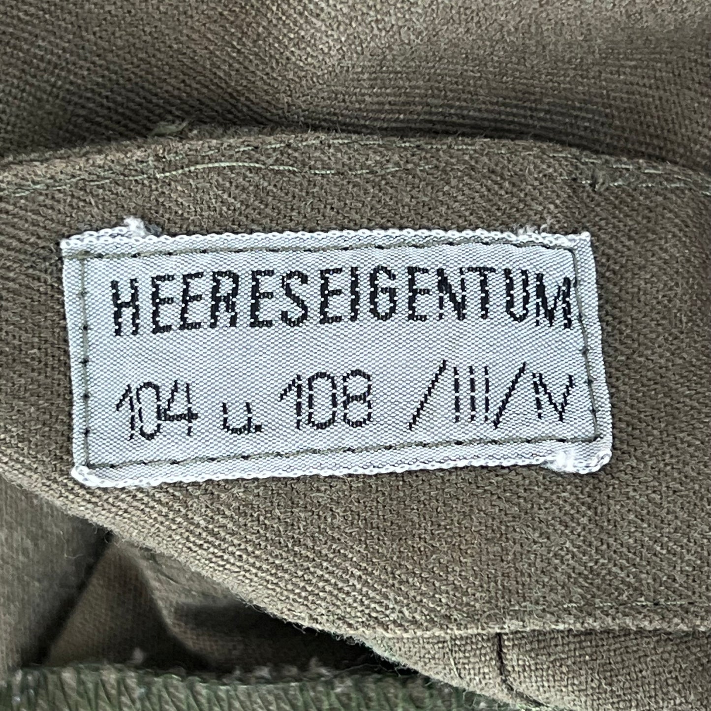 Austrian Army Olive Green Fatigue Trousers - W35 L31