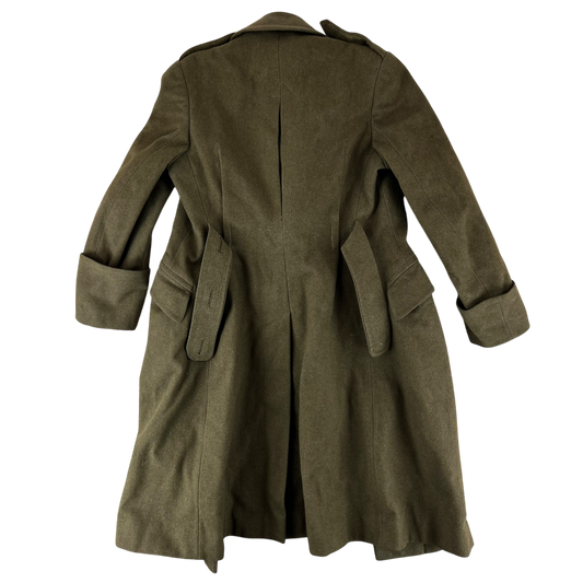 British Army WW2 1940 Pattern Wool Greatcoat - Small