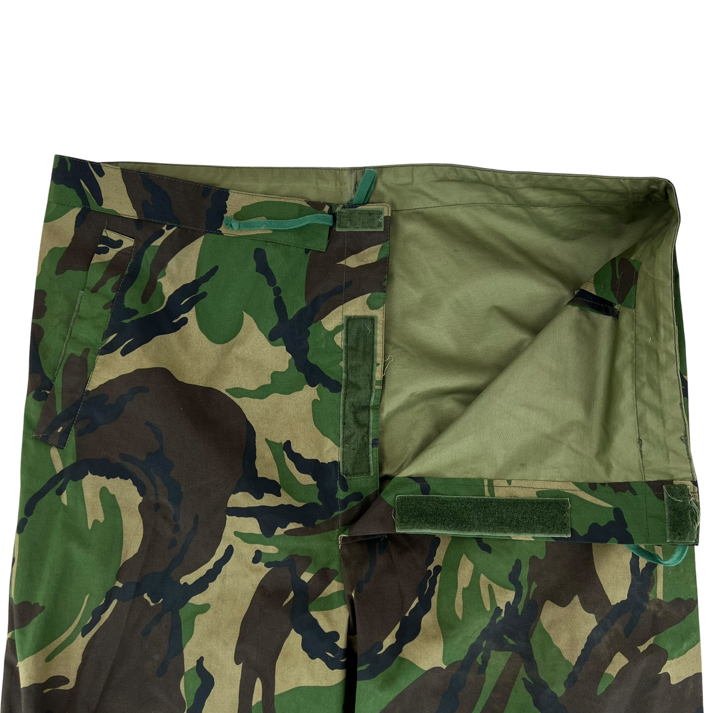 British Army Woodland DPM Camouflage MVP Waterproof Trousers - W42 L33