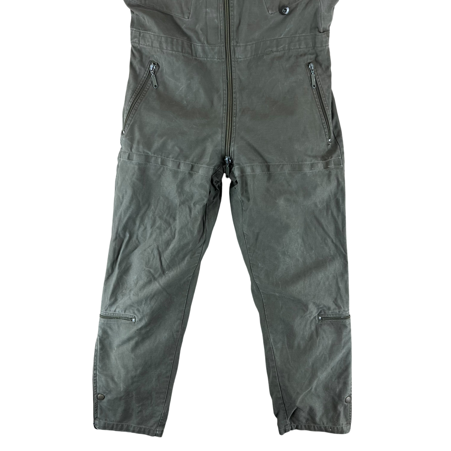 German Army Olive Thermal "Tanker" Coveralls w/ Liner - Medium GrNr 5
