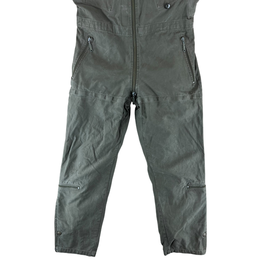 German Army Olive Thermal "Tanker" Coveralls w/ Liner - Medium GrNr 5