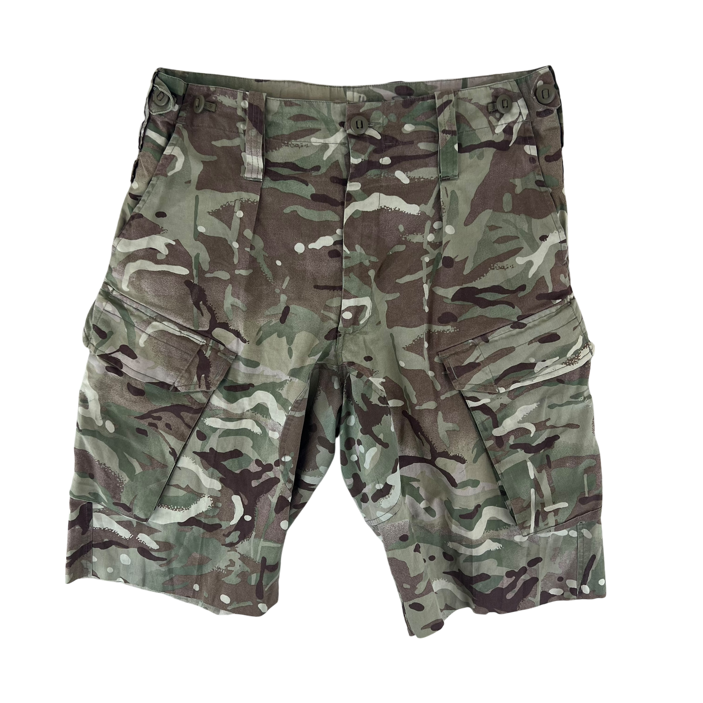British Army MTP Camouflage Field Tailored Combat Shorts - W34