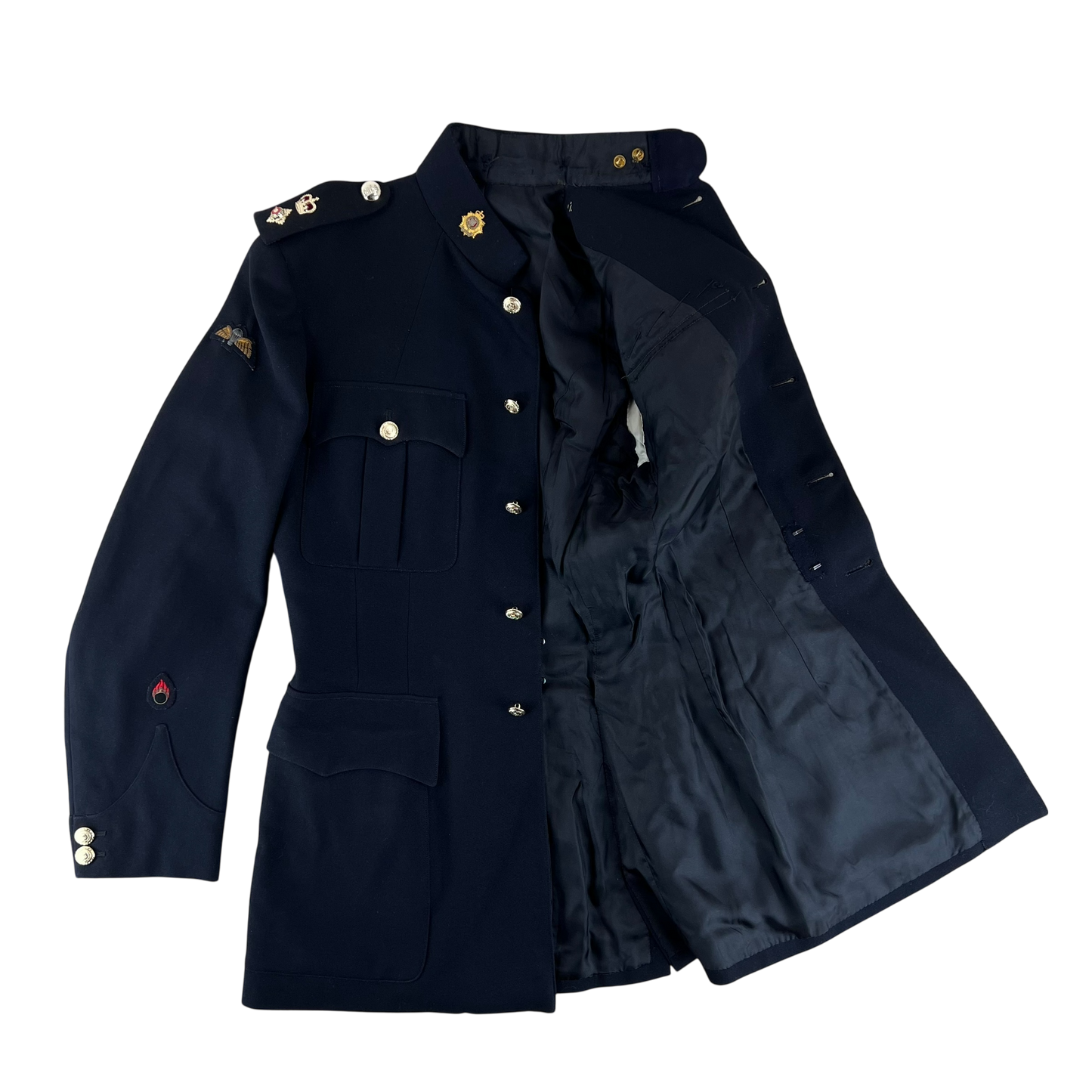 British Army No. 1 Dress Jacket w/ Belt - Royal Logistics Corps - Medium