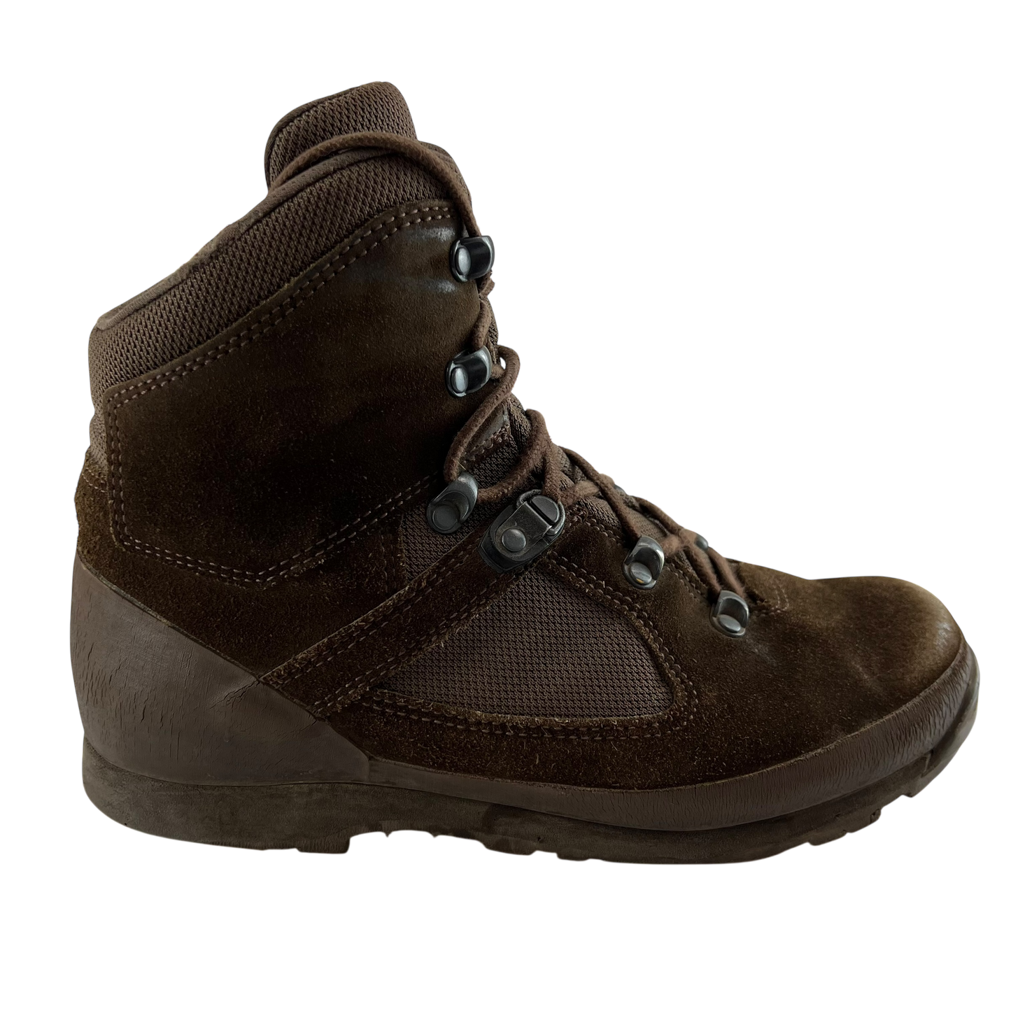 British Army HAIX Brown Desert Combat Boots - Size 8W