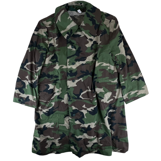 Slovak Army M97 Camouflage Dispatch Trench Coat - XXX Large