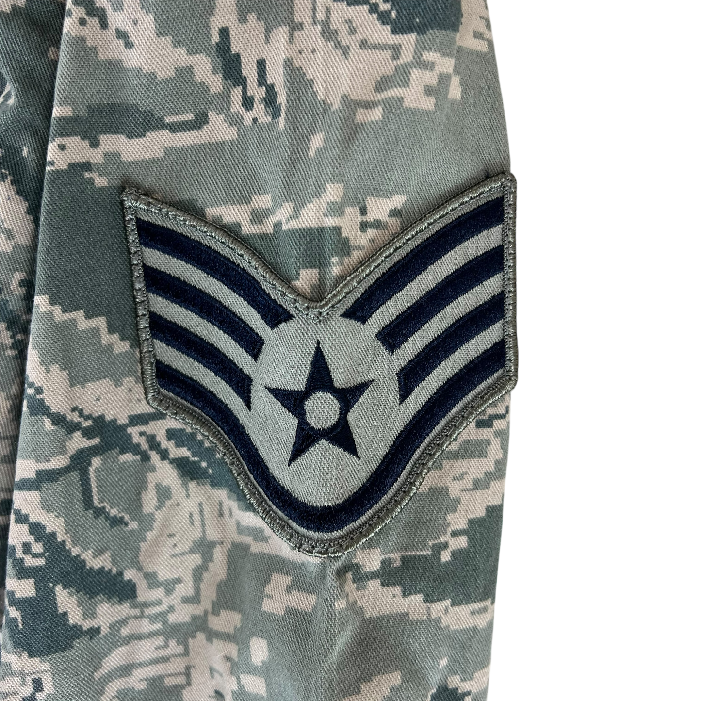 US Air Force Digital Tiger Stripe Pixel Camouflage BDU Jacket - Medium 38R