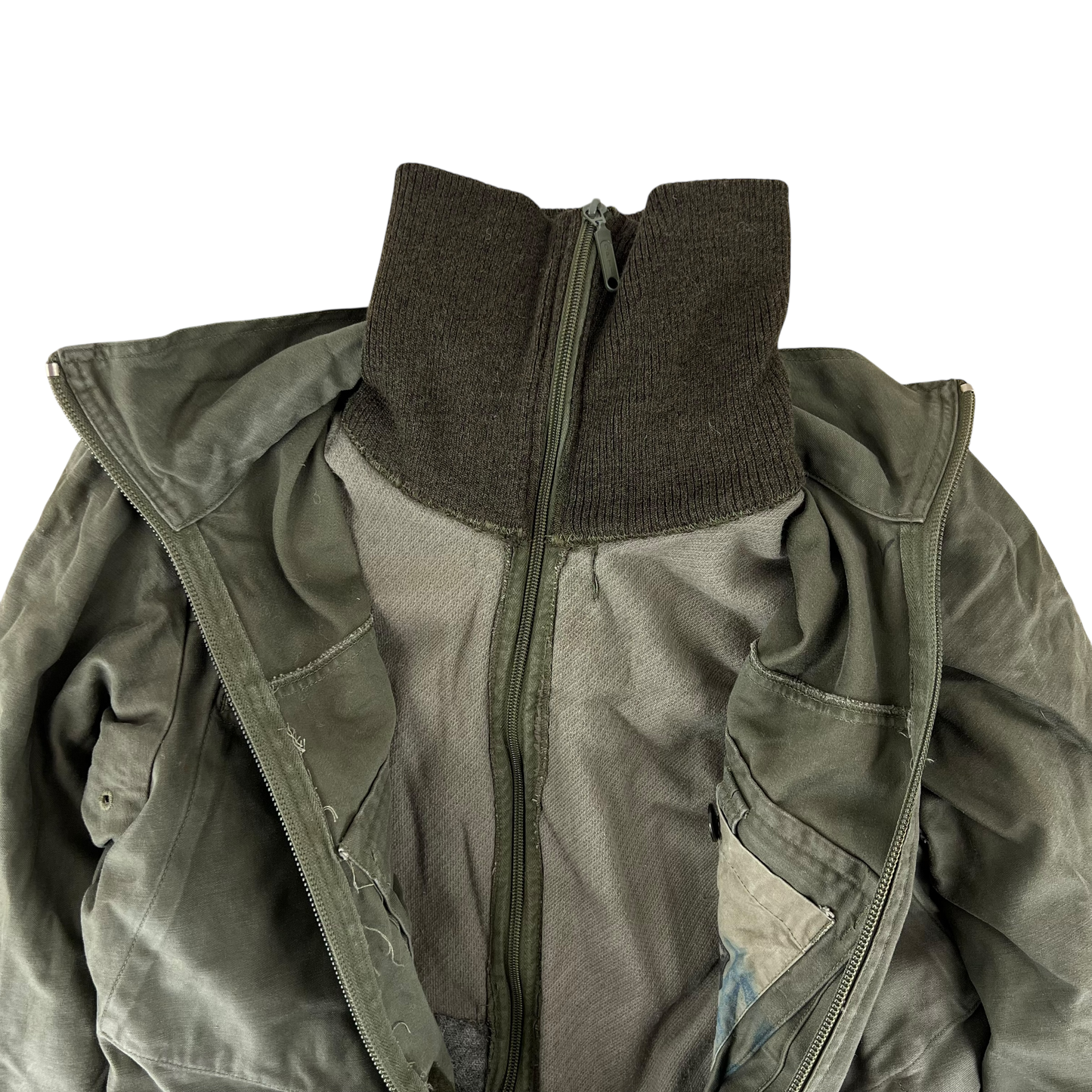 German Army Olive Thermal "Tanker" Coveralls w/ Liner - Medium GrNr 5