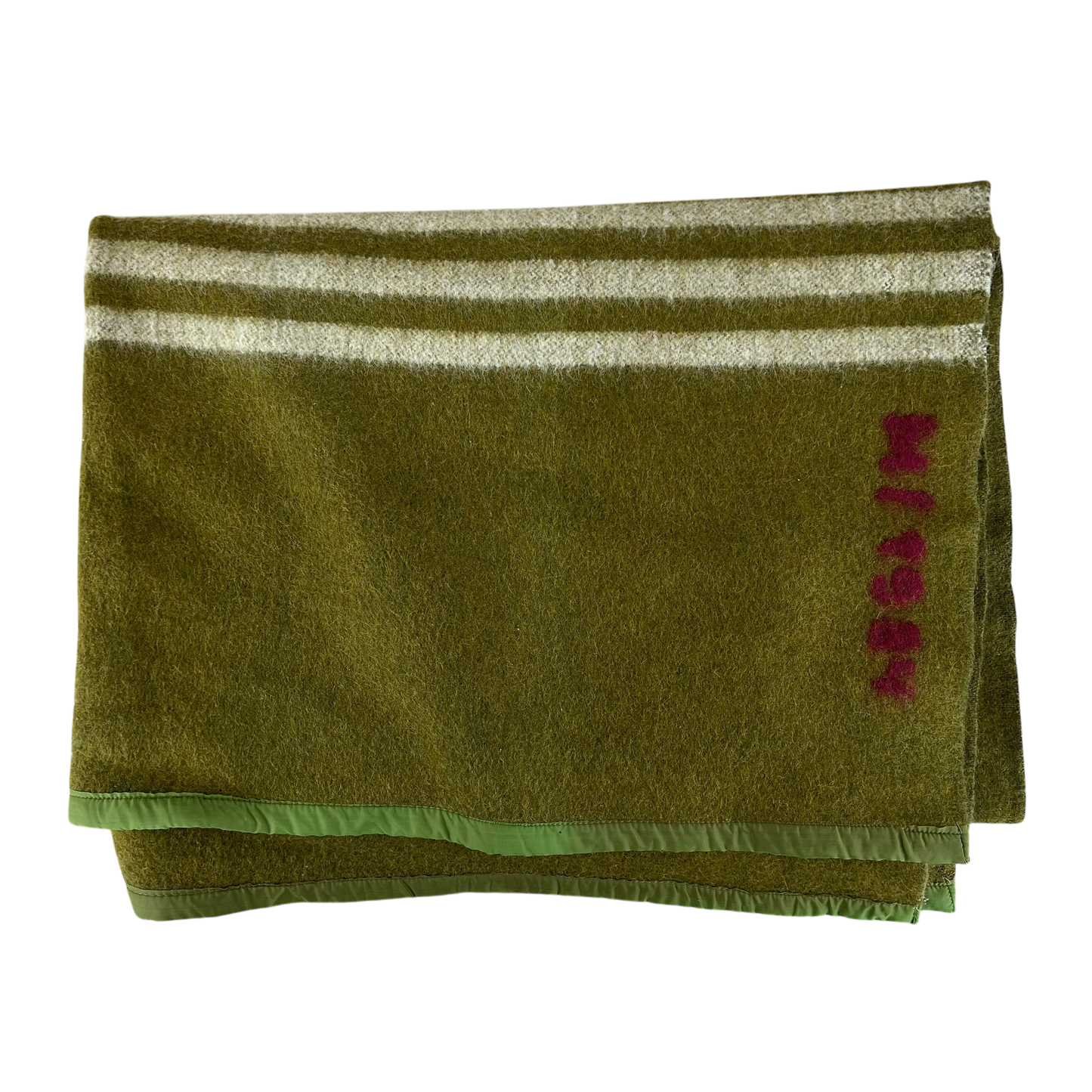 Romanian Army Khaki Wool Blanket