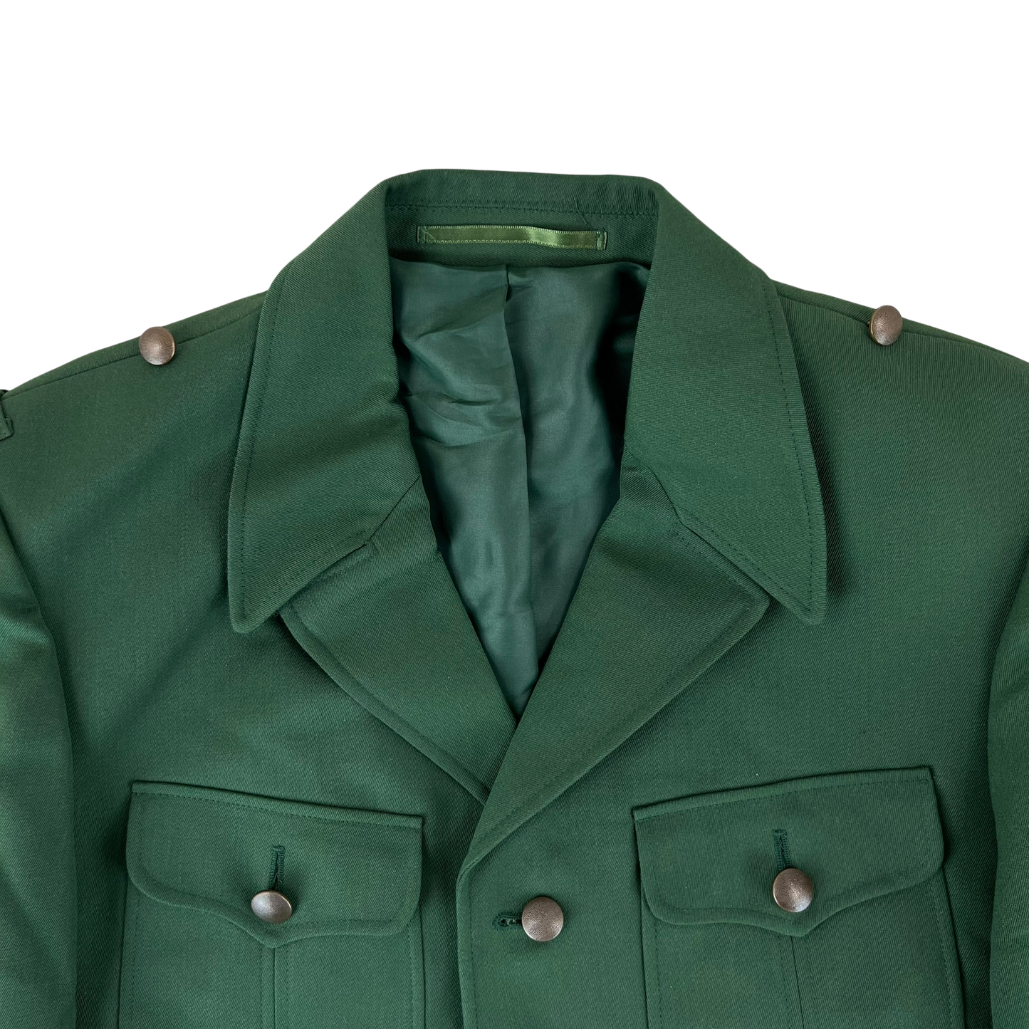 West German Police Green Dress Jacket - Large
