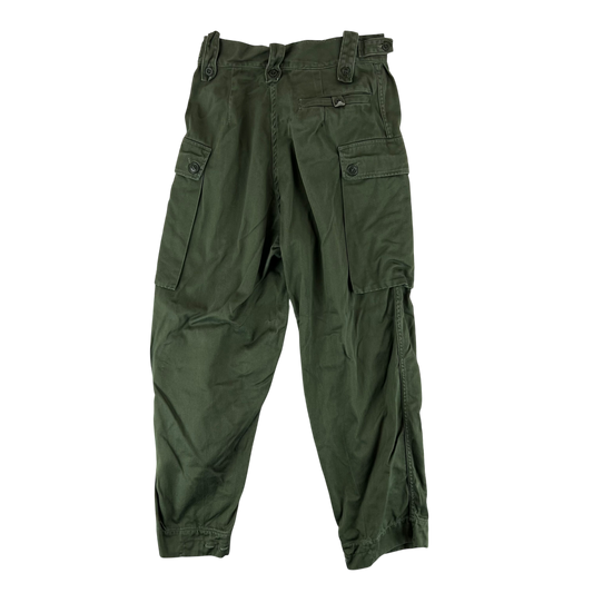 Dutch Army 70s Green Combat Trousers - W29 L27