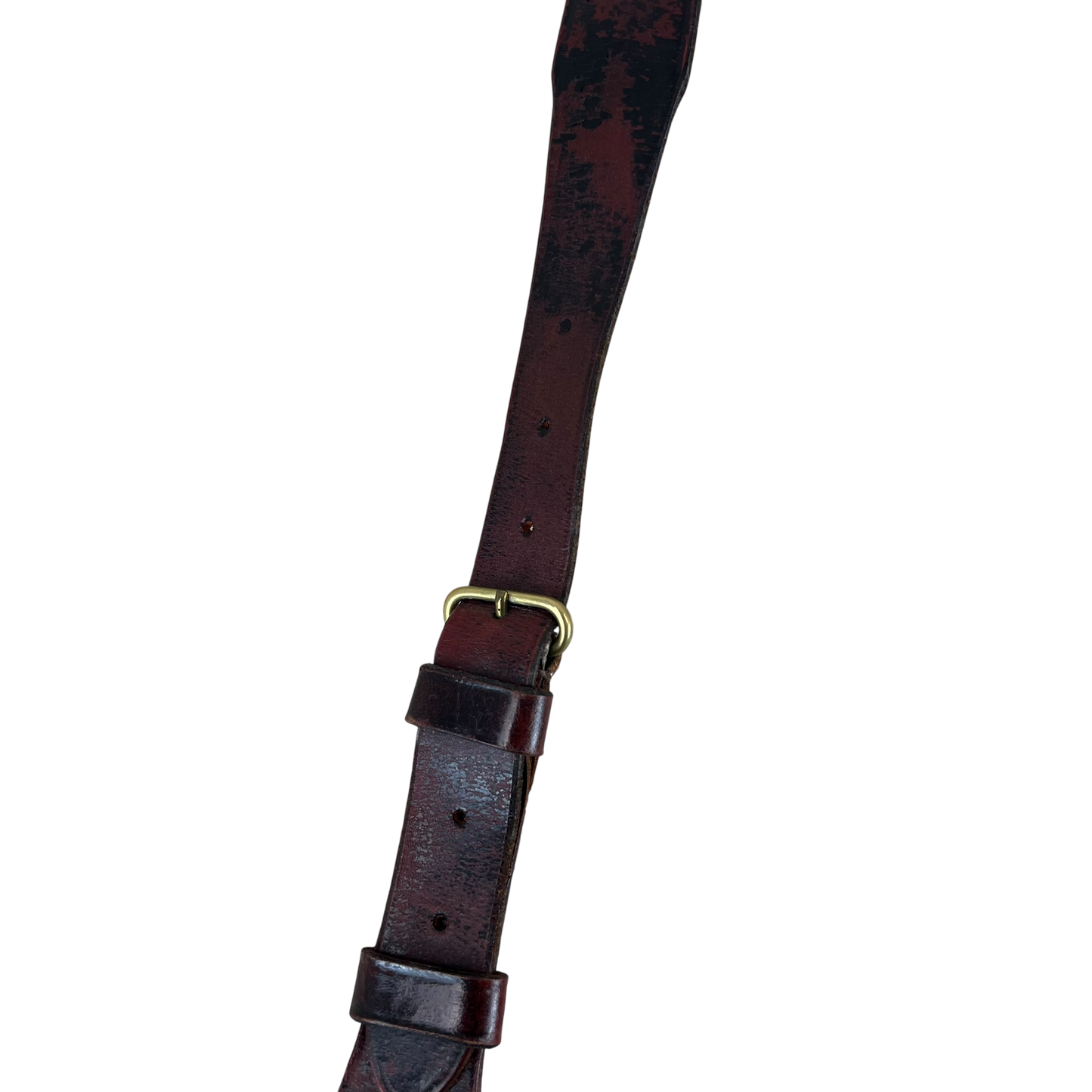 British Army Brown Sam Browne's Leather Belt - Small