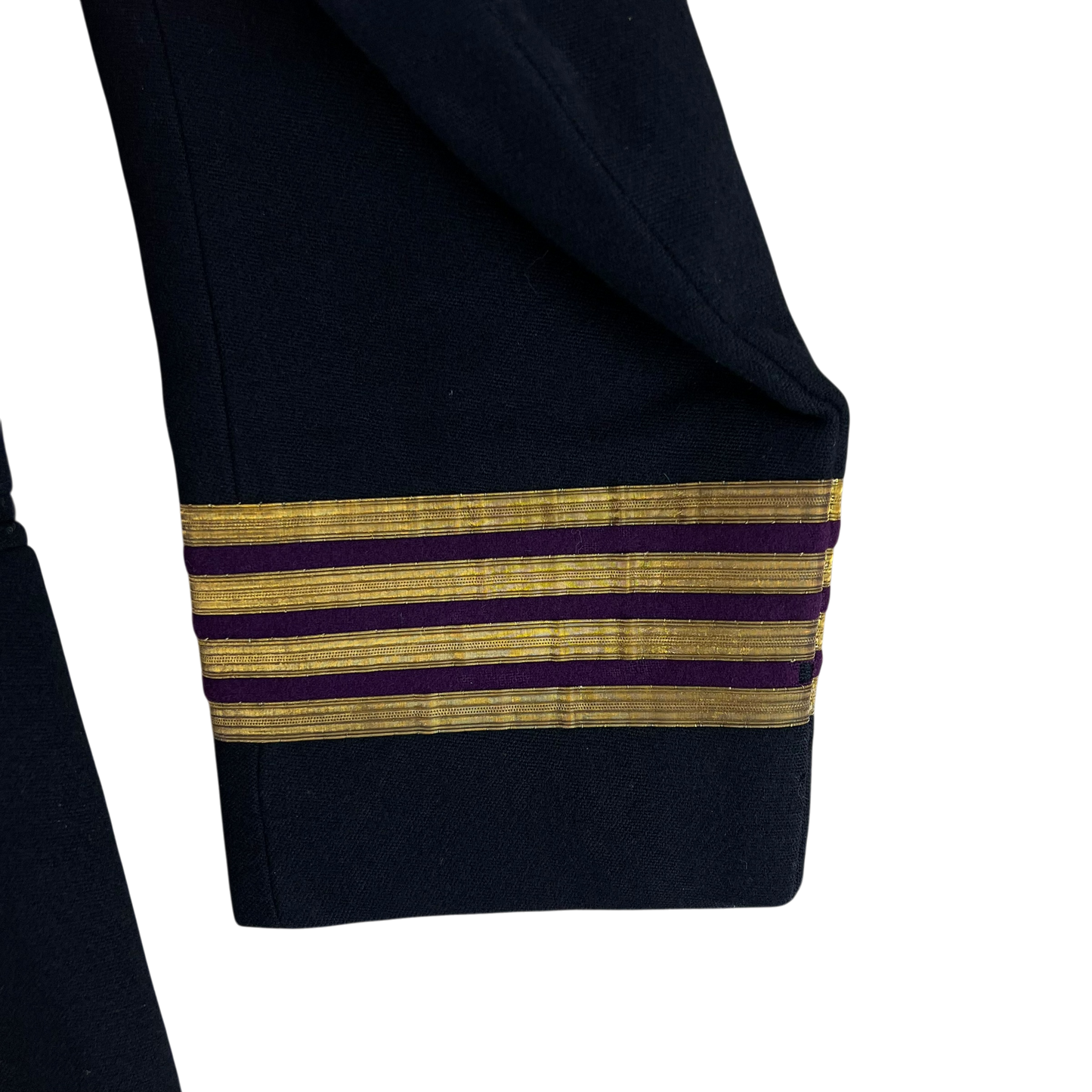 British Royal Navy 60s No. 1 Dress - Royal Fleet Auxiliary - Large